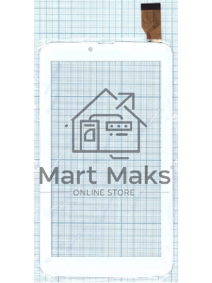 Сенсорное стекло (тачскрин) TPC1269 VER5.0, белое