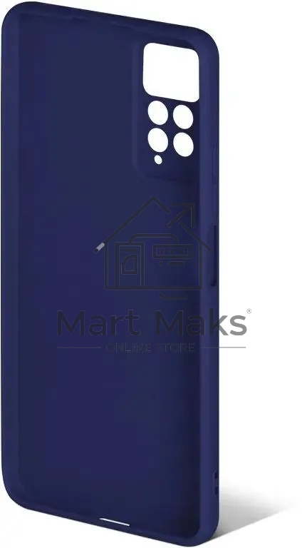 Чехол (клип-кейс) DF xiCase-62 для Xiaomi Redmi Note 11 Pro/11 Pro 5G синий