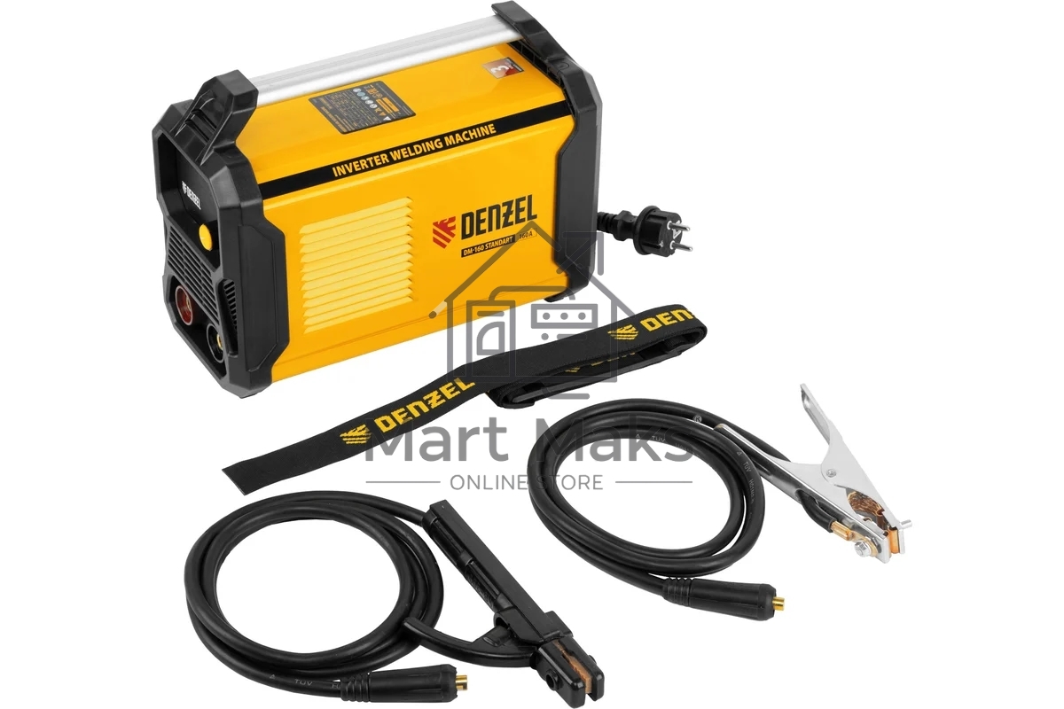 Аппарат инвертор. дуговой сварки DM-160 Standart, 160 А, ПВ 60% Denzel