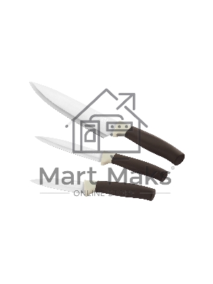 Набор ножей кухонных Rondell Mocco&Latte RD-1944 компл.:4предм. разд.дос. бежевый/коричневый блистер