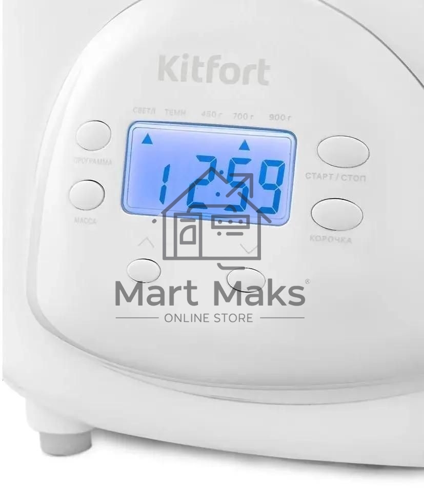 Хлебопечь Kitfort КТ-316 580Вт белый