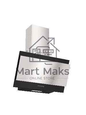 Вытяжка наклонная Elikor Титан 60Н-430-К3Д чёрный/серебристый, 60 см, 430 м³/ч, 34 дБ