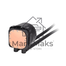Система жидкостного охлаждения Thermaltake TH280 V2 Ultra EX ARGB Sync черный, 280 мм, 2x140 мм, 500-2000 об/мин, 4 pin PWM, ARGB, ЖК-дисплей