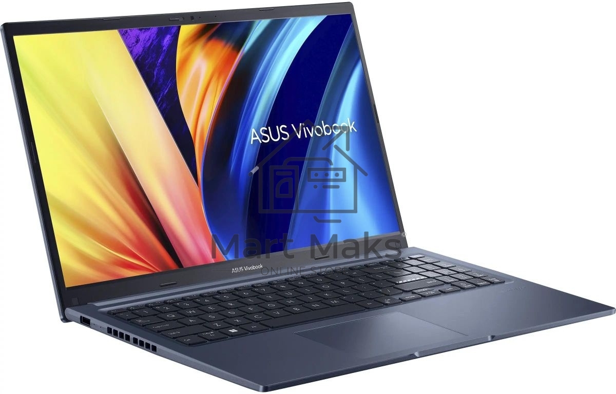 Ноутбук Asus Vivobook 15 X1502VA-BQ924 синий 90NB10T1-M01890 Core i7 13620H 16Gb SSD512Gb Intel Iris Xe graphics 15.6