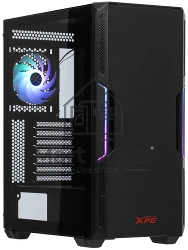 Компьютерный корпус ADATA XPG STARKER черный Mid-Tower, Micro-ATX, Mini-ITX, Standard-ATX, USB 3.2 Gen1 Type-A