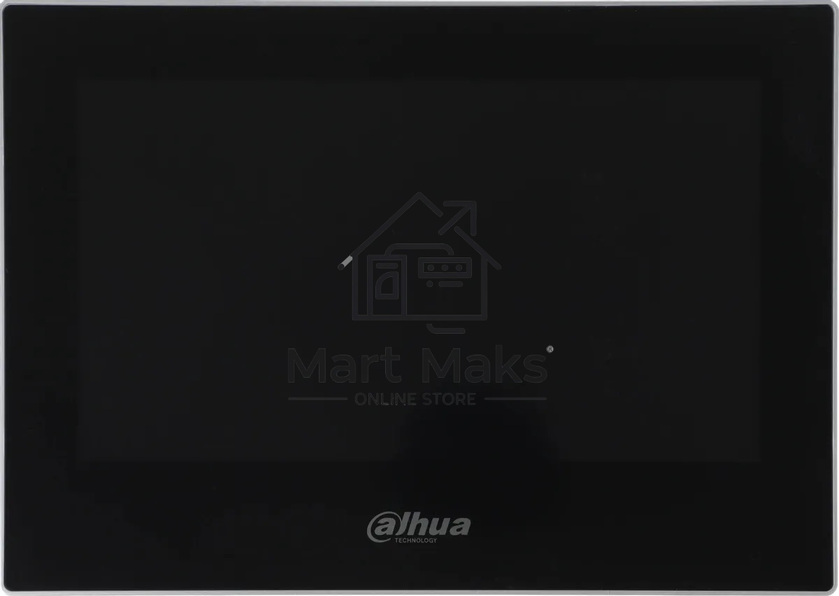 Видеодомофон IP 7 дюймовый, Dahua DHI-VTH2621G-P черный