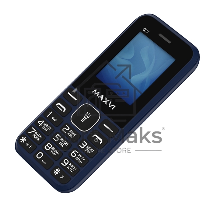 Мобильный телефон Maxvi C27 синий