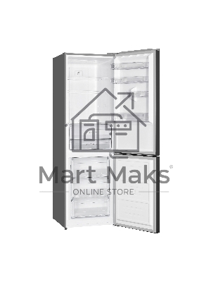 Холодильник Willmark RFN-487DIGT графитовый двухкамерный 253/90л морозилка снизу Total No frost