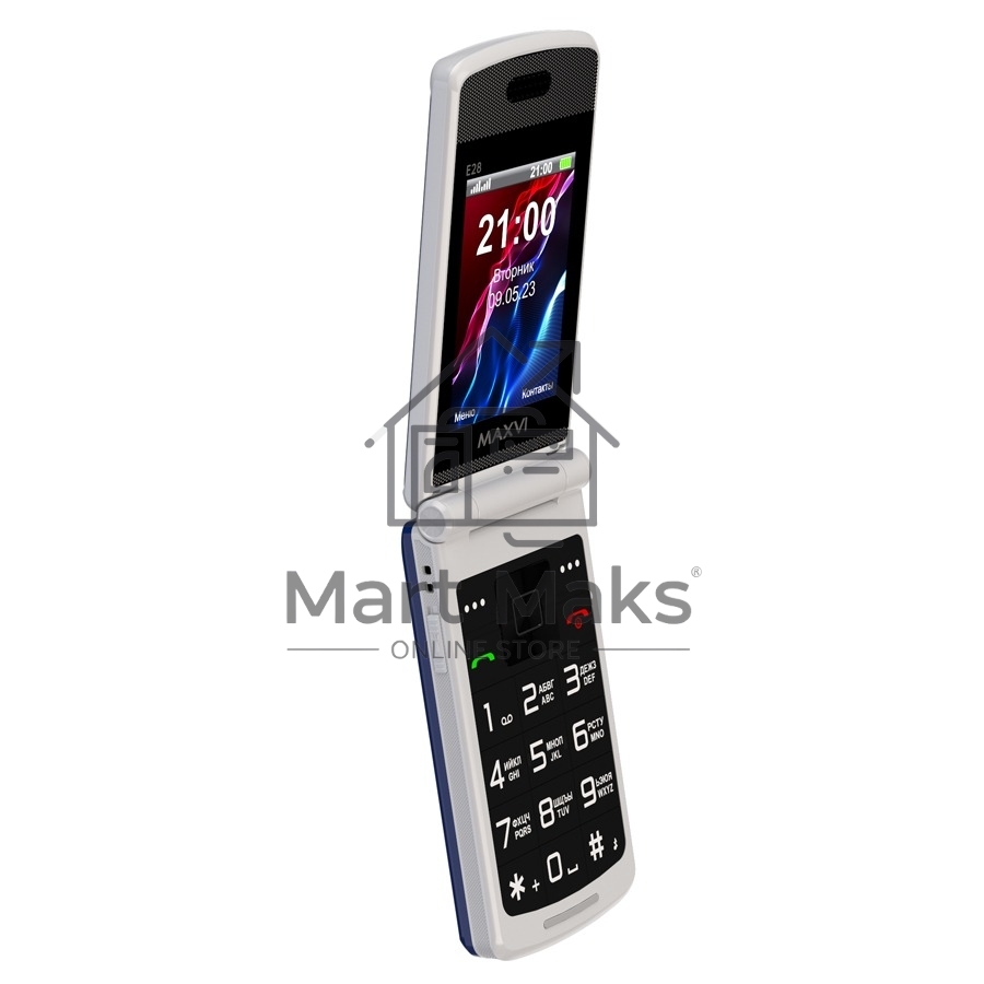 Мобильный телефон Maxvi E28 синий