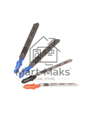 Набор пилок для лобзика (4 шт.) EDGE by PATRIOT 814010014
