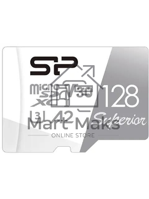 Флеш карта microSD 128Gb Silicon Power Superior Pro A2 microSDXC Class 10 UHS-I U3 Colorful 100/80 Mb/s
