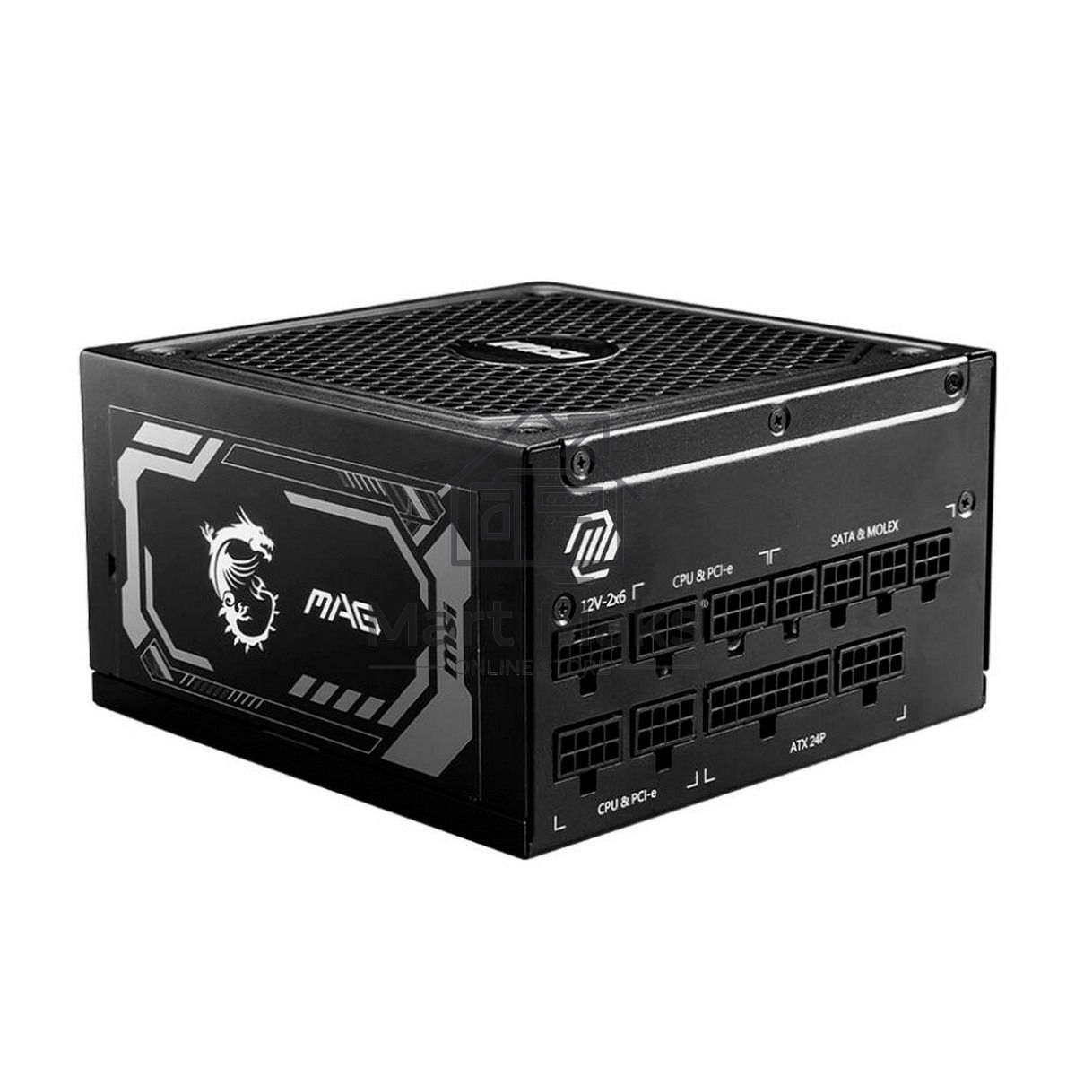 Блок питания MSI MAG A1000GL PCIE5 1000W, 80+ Gold, полностью модульный, ATX 3.0, PCIE5, RTL