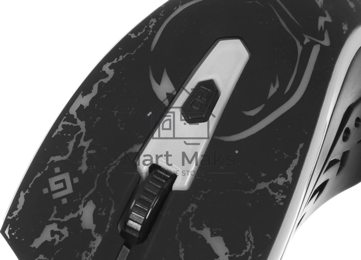 Комплект клавиатура+мышь Defender Aura MKP-117 проводной, USB, 2400 DPI, черный