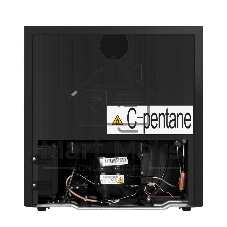 Винный шкаф Maunfeld MFWC-40S14 черный, 40 л, 1 отсек, 14 бут., класс G