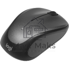 Мышь беспроводная Logitech M235 серый/черный, 1000 dpi, радиоканал, USB, кнопки - 3