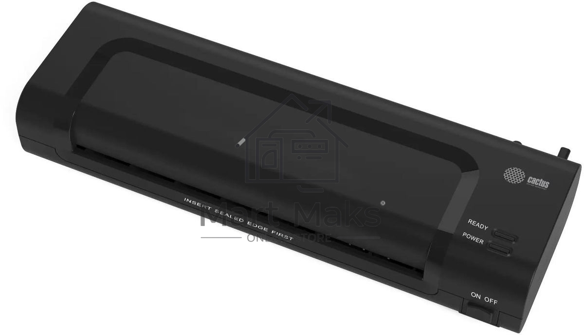 Ламинатор Cactus CS-LAB-C1 черный A4 (70-125мкм) 25 см/мин (2 вал.) лам. фото