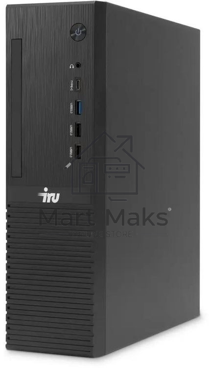 Компьютер IRU 310SC SFF i3 12100 (3.3) 16Gb SSD512Gb UHDG 730 Windows 11 Pro GbitEth 200W черный (2139983)