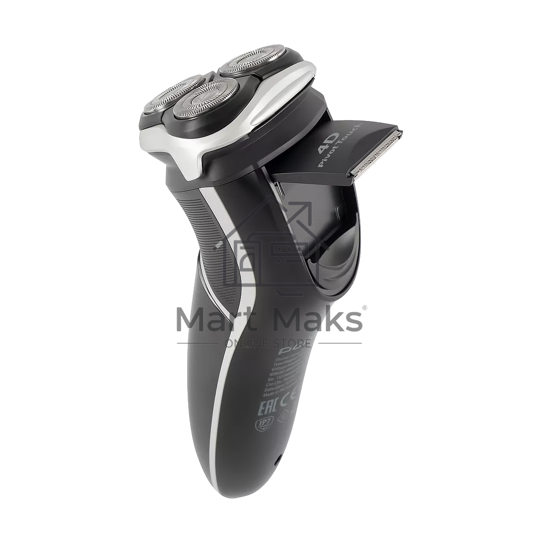Бритва электрическая Polaris PMR 0421RC Pivot Touch 4D PRO черный