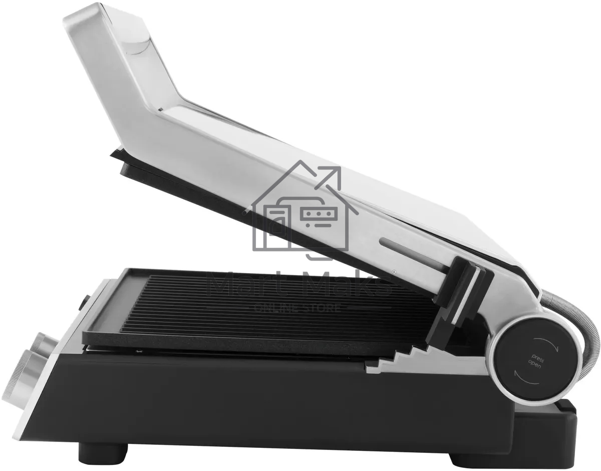 Электрогриль Polaris PGP2803 2000Вт Серебряный