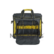 Сумка Navigator NTA-Bag07, 420х230х290мм, пластмассовое дно, черный/желтый