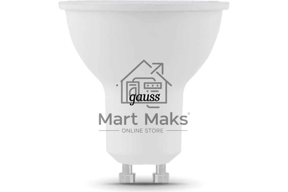 Лампа светодиодная Gauss Led MR16 GU10-dim 5Вт 3000К диммируемая 101506105-D