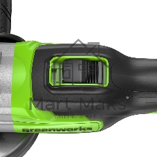 Углошлифовальная машина Greenworks GD24AG 754Вт 10500об/мин рез.шпин.:M14 d=125мм (3200207CUB)