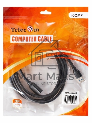 Кабель USB3 0.5M TELECOM TUS708-0.5M