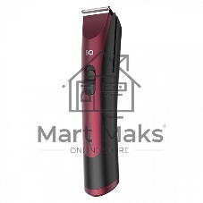 Триммер BQ TR1005 Burgundy. Мощность 3 Вт/Время зарядки до 10 часов/Время беспроводной работы 60 минут/Электропитание 110-240 В, 50-60 Гц/Самозатачивающиеся лезвия/Индикатор заряда батареи/Гребень 5, 3, 7, 9, 11 мм