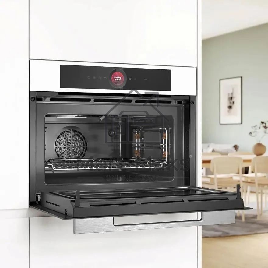 Встраиваемый духовой шкаф электрический Bosch CMG7241W1 белый