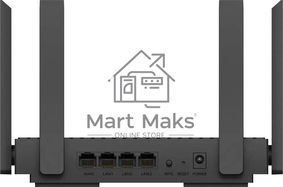 Роутер Cudy WR3000 AX3000 10/100BASE-TX/Wi-Fi черный