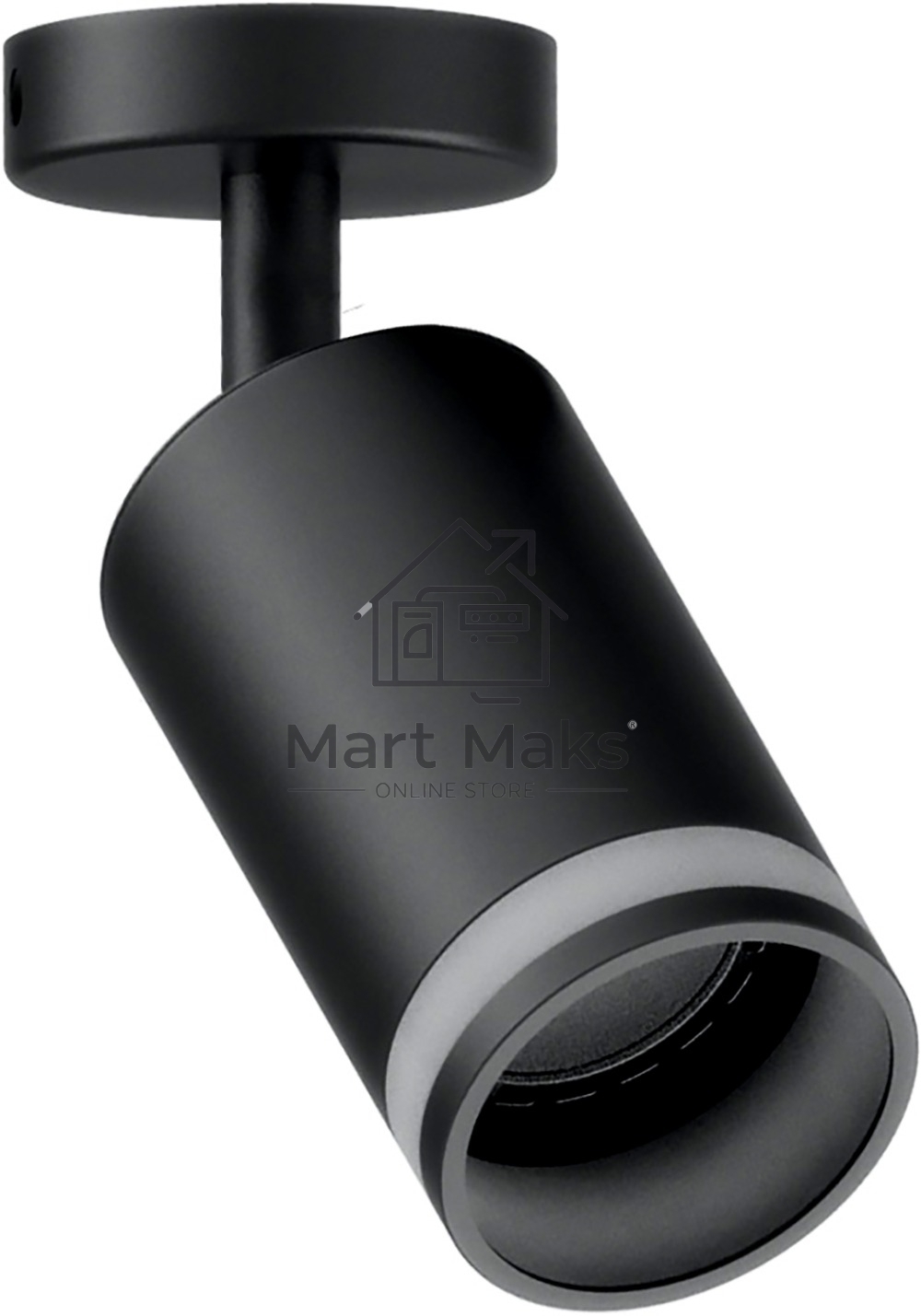 Светильник Feron ML231 ДБО GU10 без лампы наклонный черный