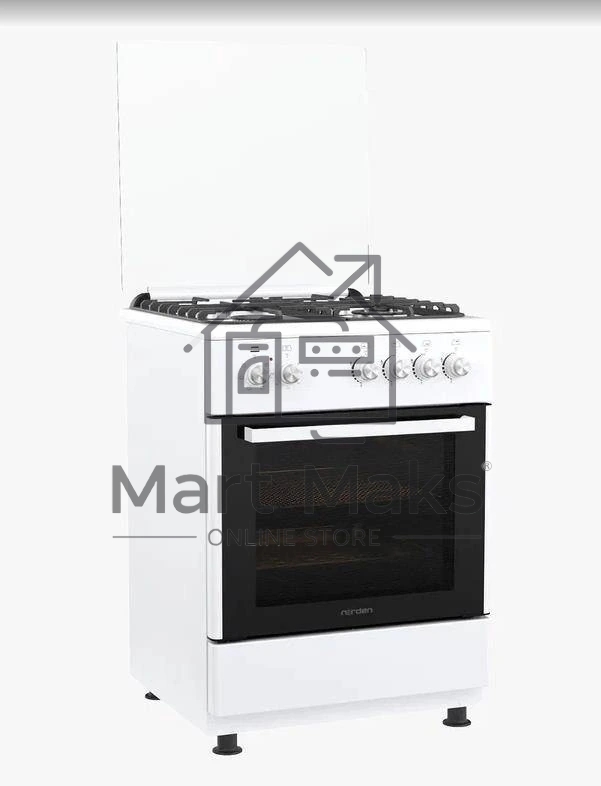 Плита комбинированная NORDEN FF6406GAZW Белый