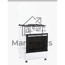 Плита комбинированная NORDEN FF6406GAZW белый