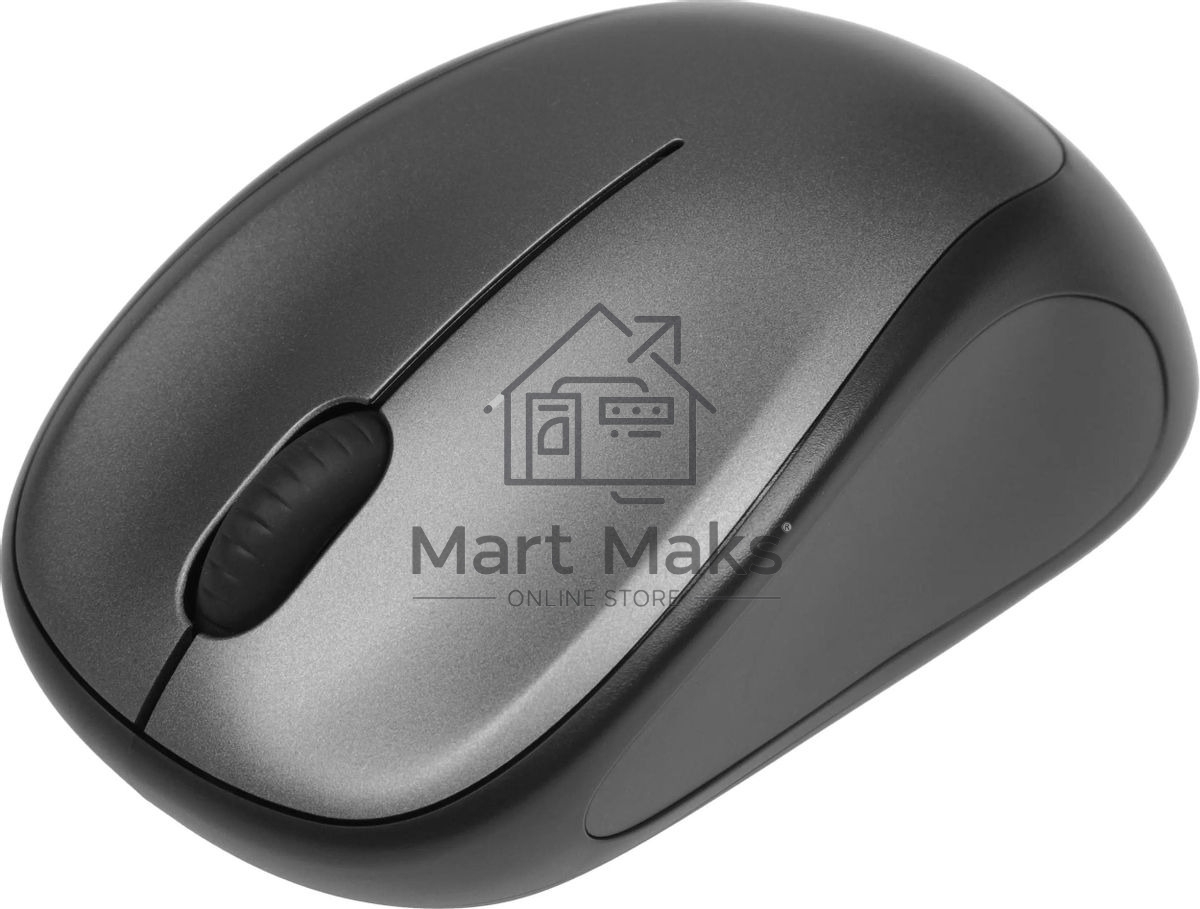Мышь беспроводная Logitech M235 серый/черный, 1000 dpi, радиоканал, USB, кнопки - 3