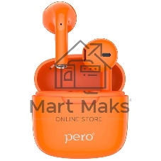 Беспроводные наушники PERO TWS05 COLORFUL Orange