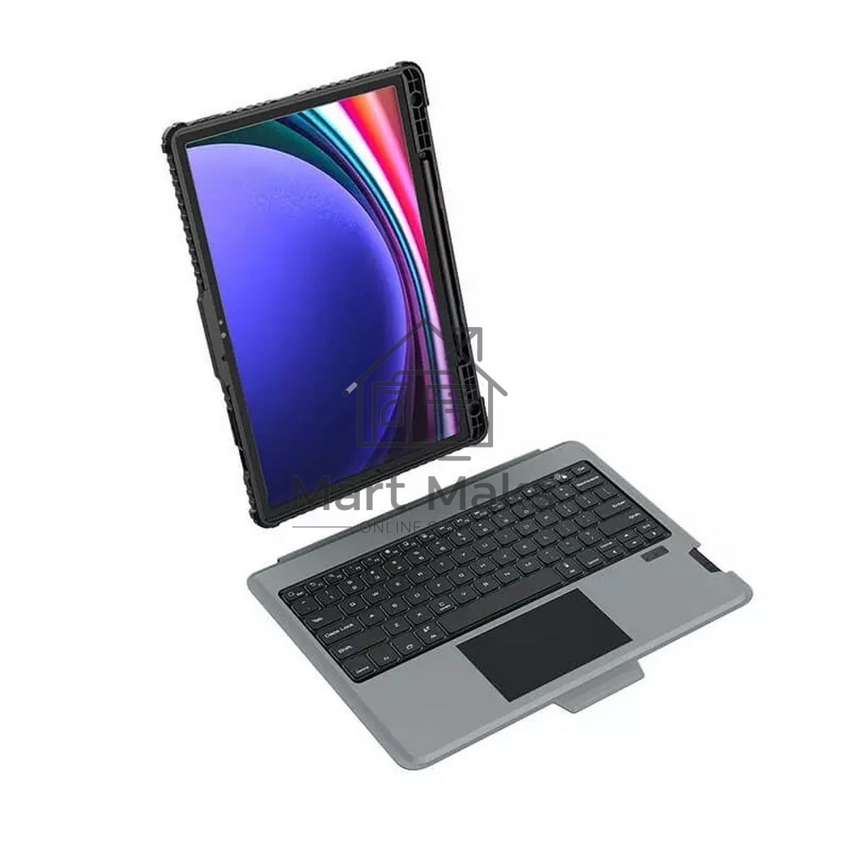 Чехол Bumper Combo Keyboard Case Backlit Version, Black, (SAM Tab S9+)
