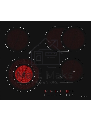 Электрическая варочная панель Darina 6Р Е328 B черный