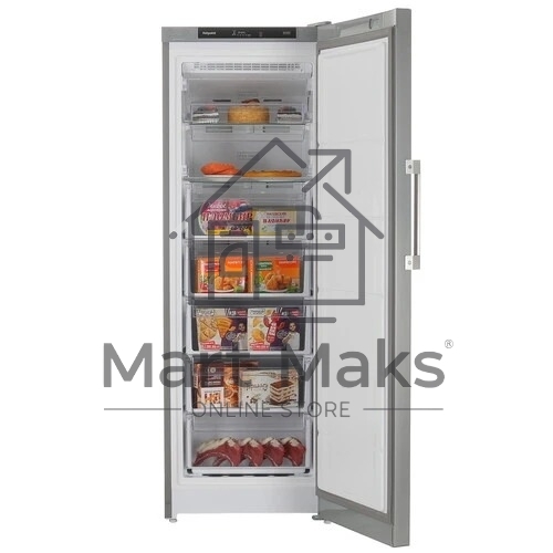 Морозильная камера Hotpoint HFZ 5171 S, серебристый, 250л, 5 ящиков
