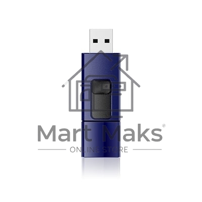 Флешка USB R/W 8GB Silicon Power Ultima U05, USB 2.0, R/W, синий