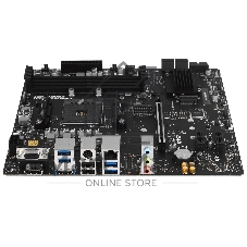Материнская плата MSI PRO B550M-P, AM4, AMD B550, 4xDDR4, 4xSATA 6Gb/s, 2xM.2 (PCIe 4.0/3.0), 1xPCIe 4.0 x16, 2xPCIe 3.0 x1, 1xVGA, 1xHDMI, 1xDisplayPort, 1x 1Gb LAN, 4xUSB 3.2 Gen1 Type-A, 2xUSB 2.0 Type-A, 3x3.5 мм, 7.1, microATX