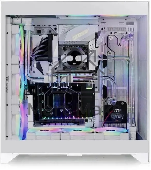 Компьютерный корпус Thermaltake CTE E660MX белый без БП E-ATX 13x120mm 11x140mm 2xUSB3.0 audio bott PSU