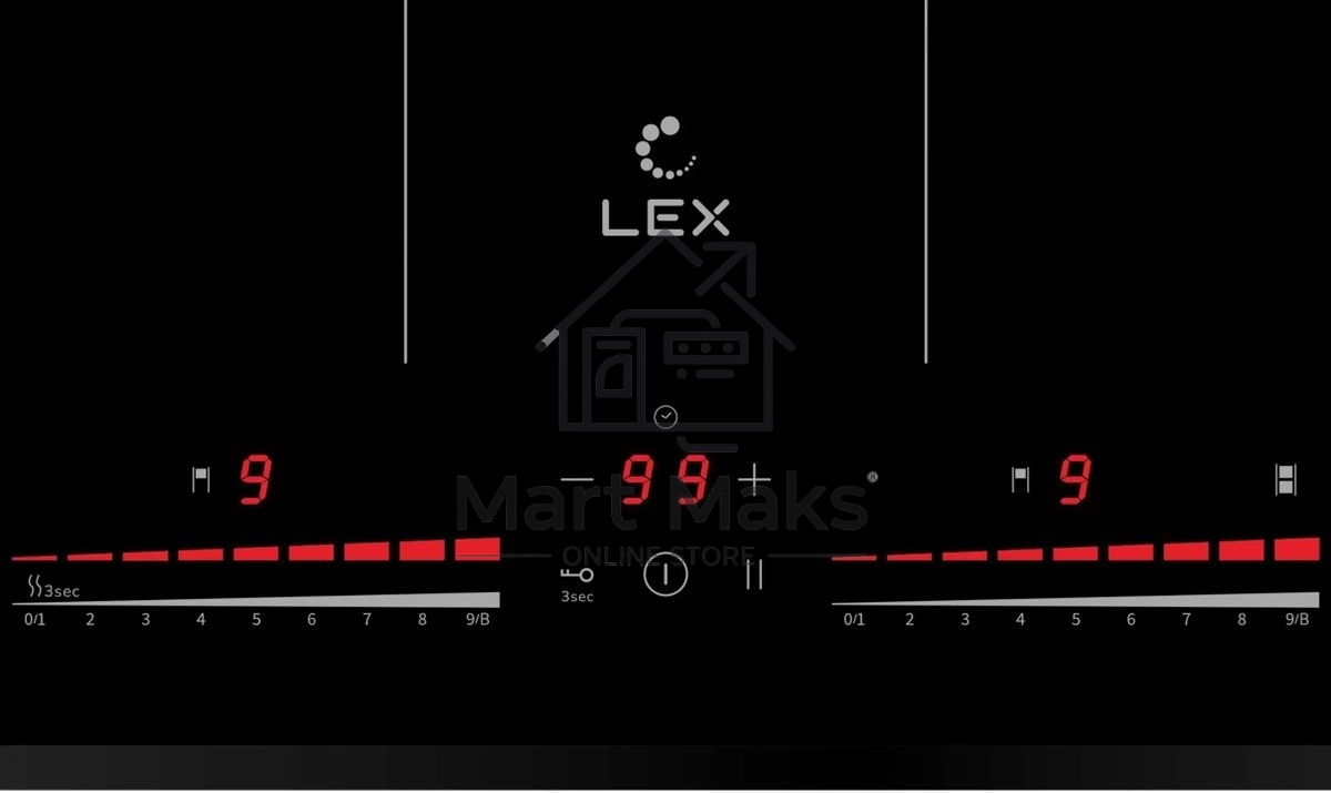 Индукционная варочная поверхность LEX EVI 641C BL черный