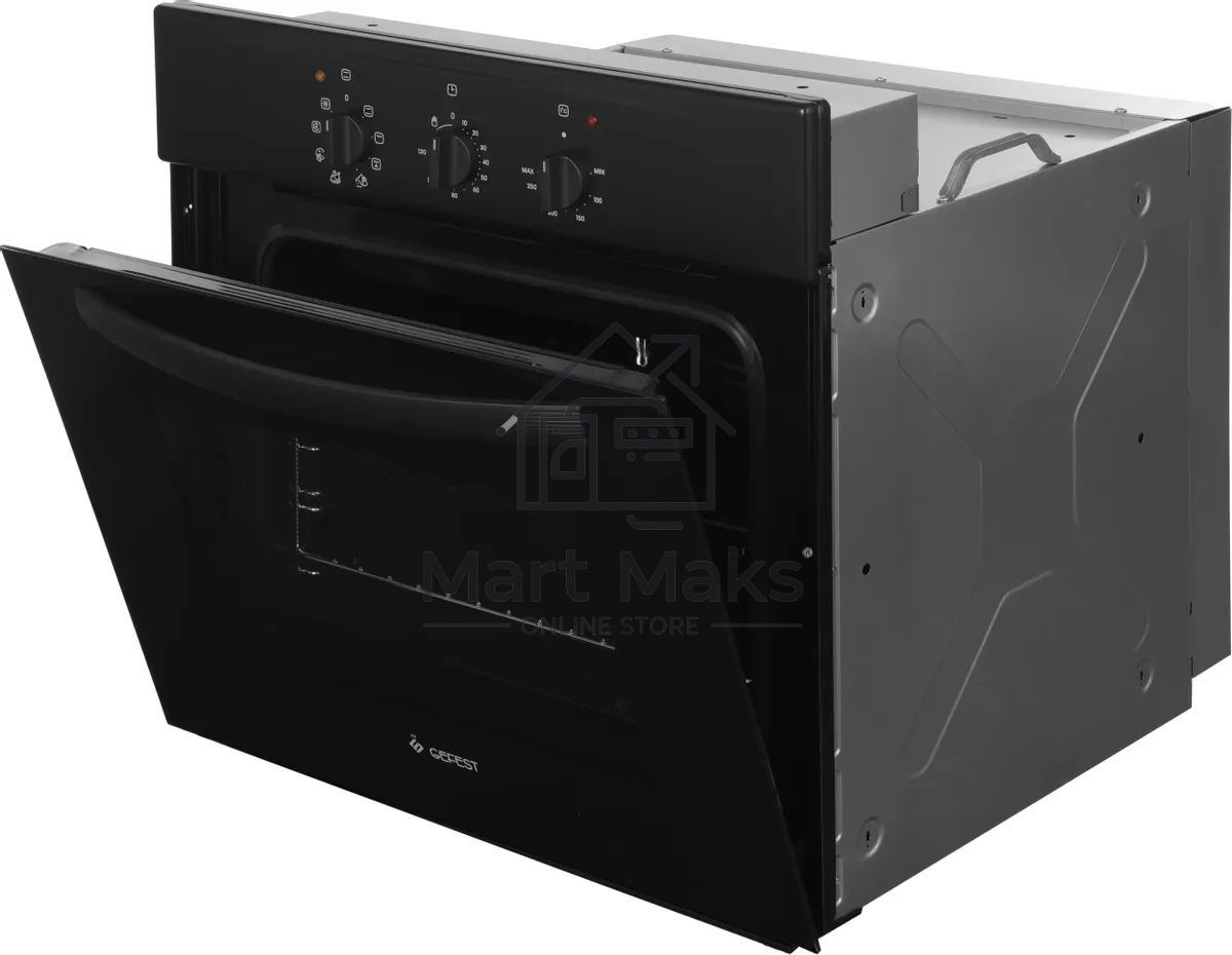 Духовой шкаф электрический Gefest 602-01 А (черный), встраиваемый