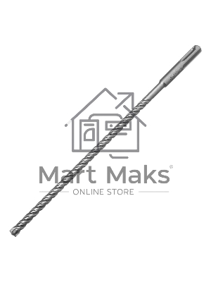 Бур по бетону Denzel цельная крестовая пластина, 8x265 мм, SDS PLUS