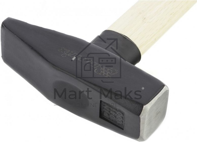 Молоток слесарный Matrix 1000 г, квадратный боек, деревянная рукоятка