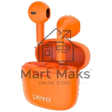 Беспроводные наушники PERO TWS05 COLORFUL Orange