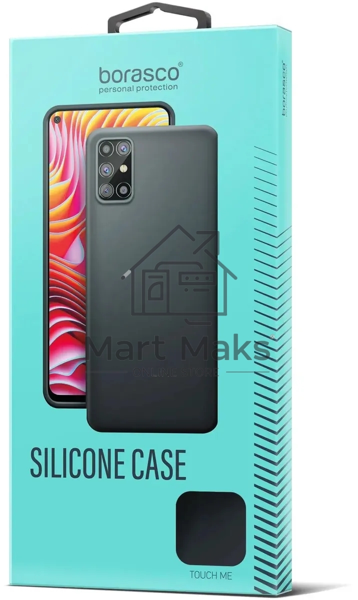 Чехол (клип-кейс) BoraSCO Silicone Case для ZTE Blade L9 черный (матовый)
