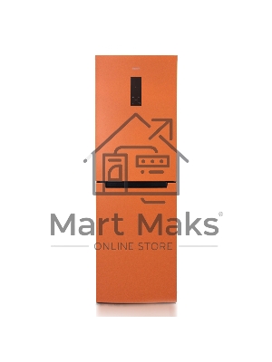 Холодильник Бирюса Б-T940NF оранжевый двухкамерный 210/130 л морозилка снизу, No Frost