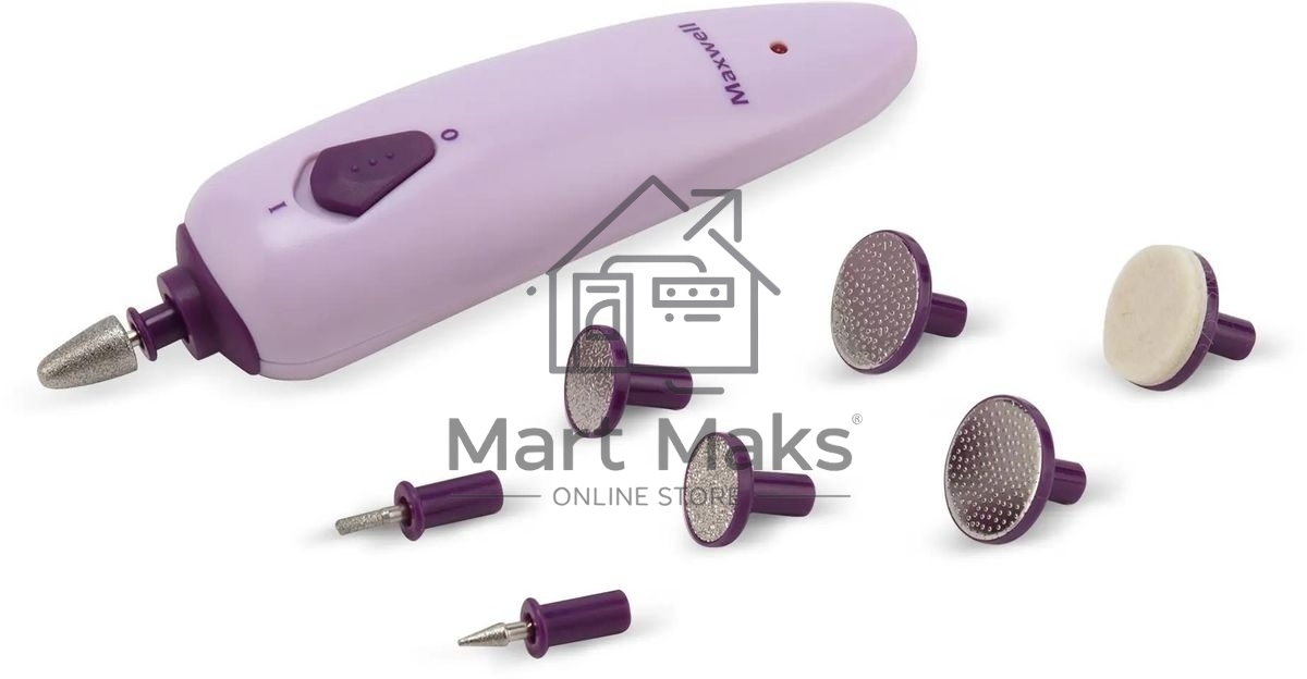 Аппарат для маникюра Maxwell MW-2601, розовый