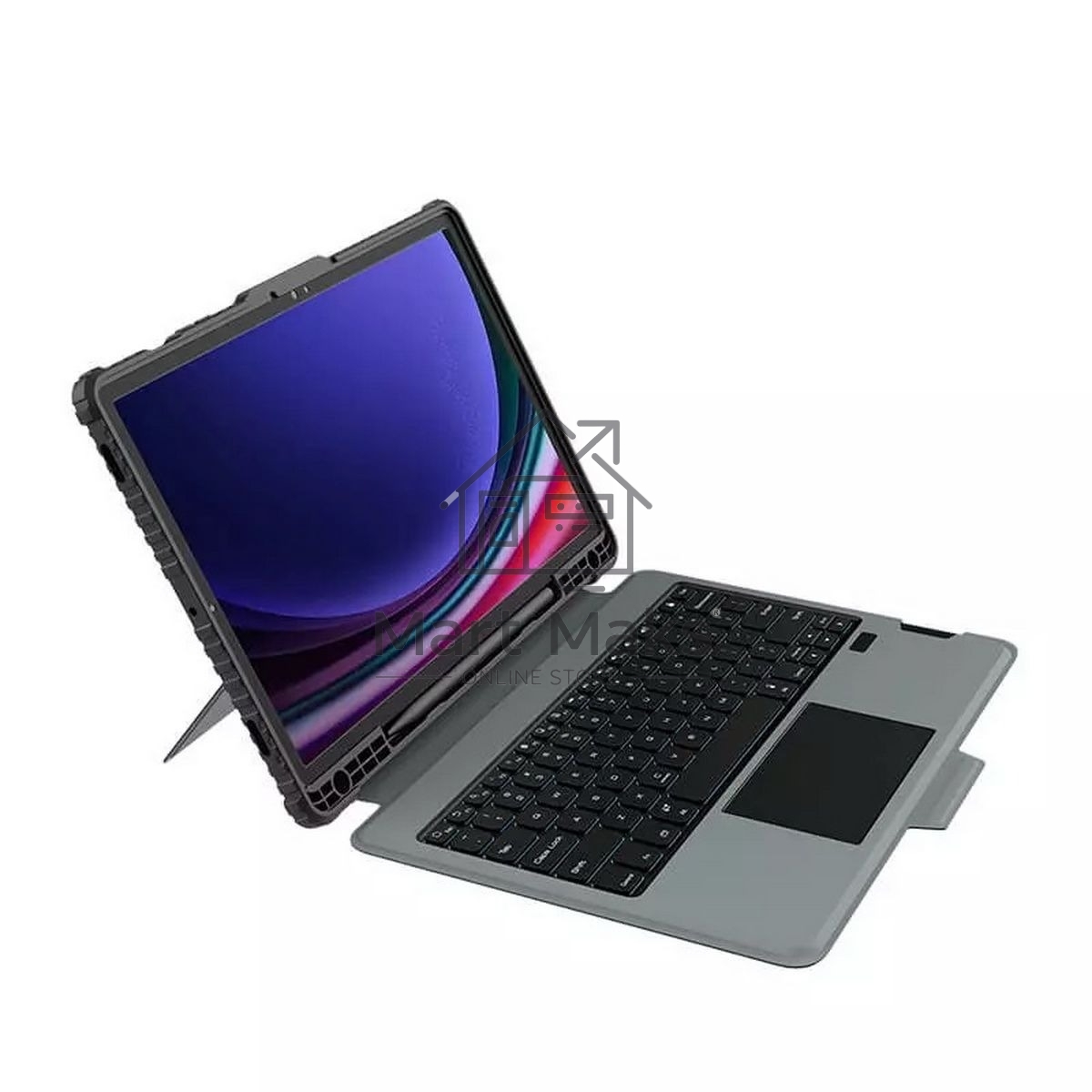 Чехол Bumper Combo Keyboard Case Backlit Version, Black, (SAM Tab S9+)